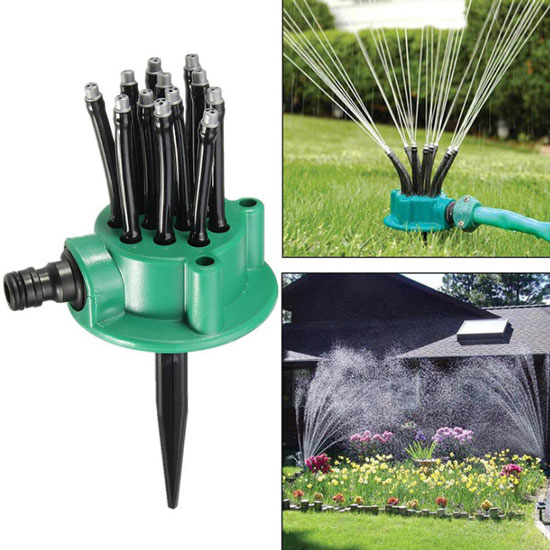 360 adjustable sprinkler head