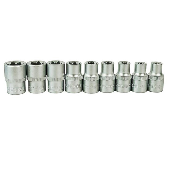 9-Piece 1/2-in Drive External Torx Socket Set | Tool.com