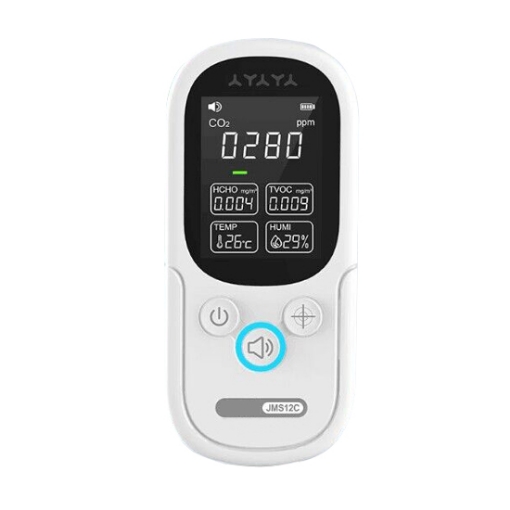 Portable Air Quality Monitor, HCHO/TVOC/Temperature/Humidity