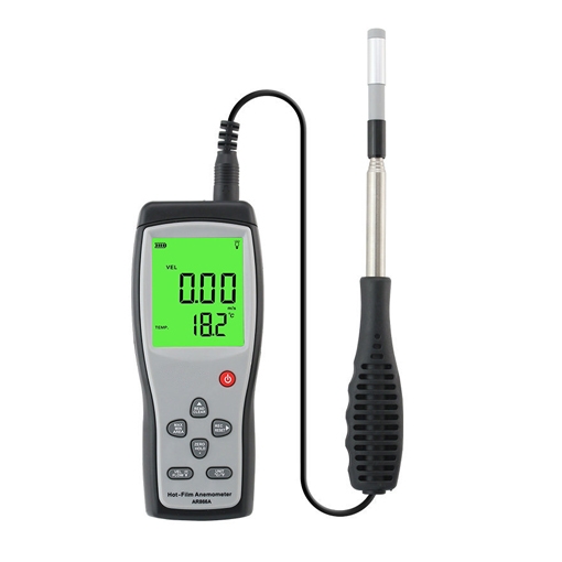 Hot Wire Anemometer, 0~30 m/s, Thermal Wind Speed Meter