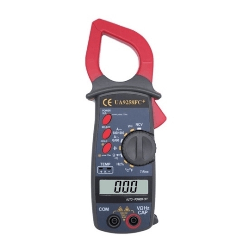 Clamp Meter for Electricians, AC 600A/TRMS/NCV/Resistance/Capacitance Test