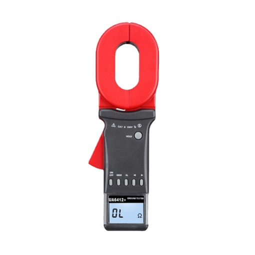 Earth Clamp Meter, Resistance Test/Audible and Visual Alarms