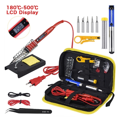 Electric Digital Soldering Iron Kit, 80W