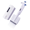 Adjustable Volume Multichannel Micropipette, 0.5-10µl/5-50µl/50-300µl, 8/12 Channel