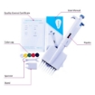 Adjustable Volume Multichannel Micropipette, 0.5-10µl/5-50µl/50-300µl, 8/12 Channel