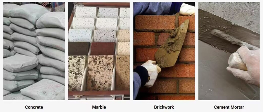 Concrete portable moisture detector application