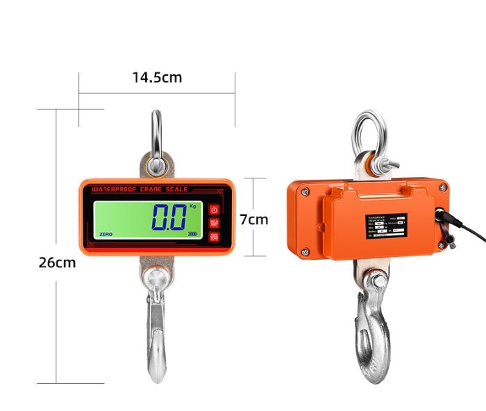 Crane scale dimension