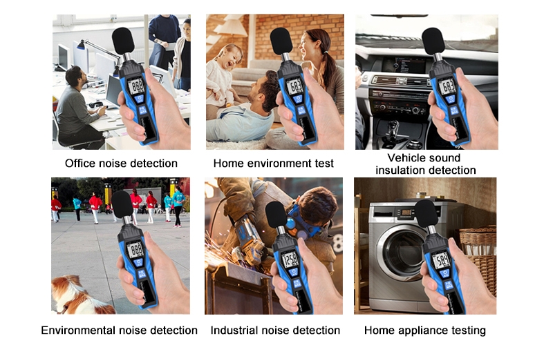 Digital Decibel sound level meter applications