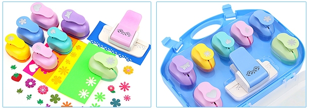 Paper craft punch set 8 pcs details