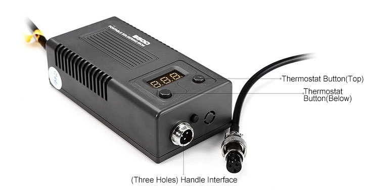 Soldering station feature