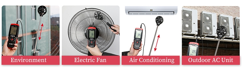 Vane anemometer applications